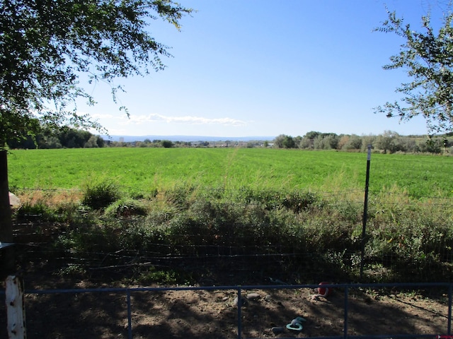 view of nature with a rural view