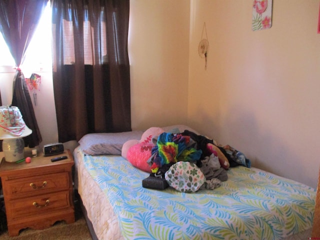 bedroom featuring carpet floors