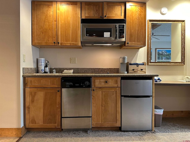 kitchen featuring stainless steel appliances