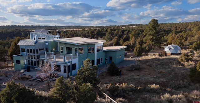 view of birds eye view of property