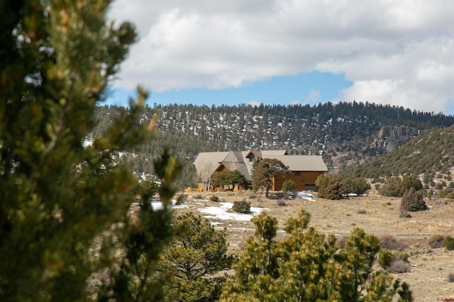 view of mountain view