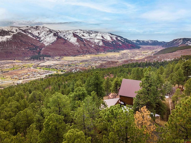 view of mountain view