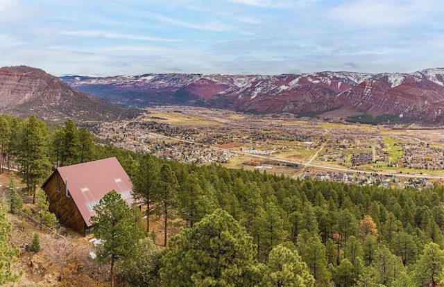 view of mountain view