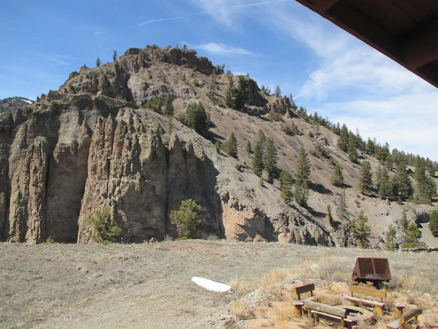 view of mountain feature