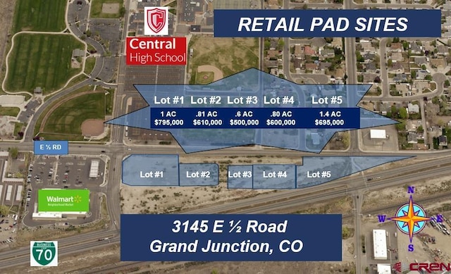 3145 E 1/2 Rd, Grand Junction CO, 81504 land for sale