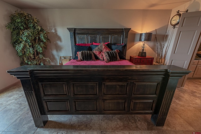 details featuring light tile floors