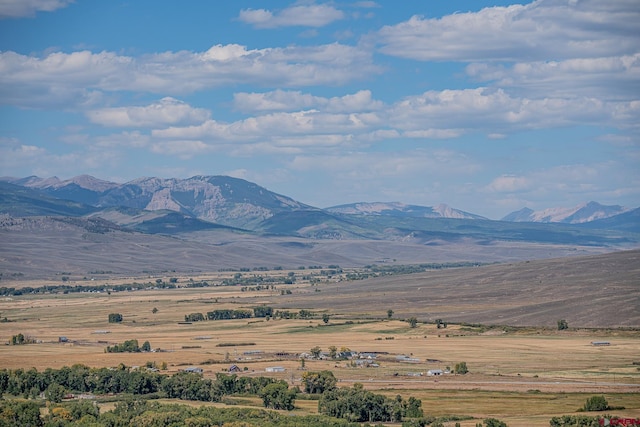 view of mountain view