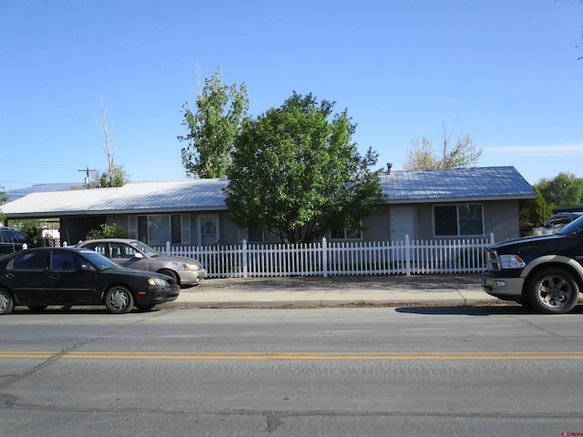 view of ranch-style home