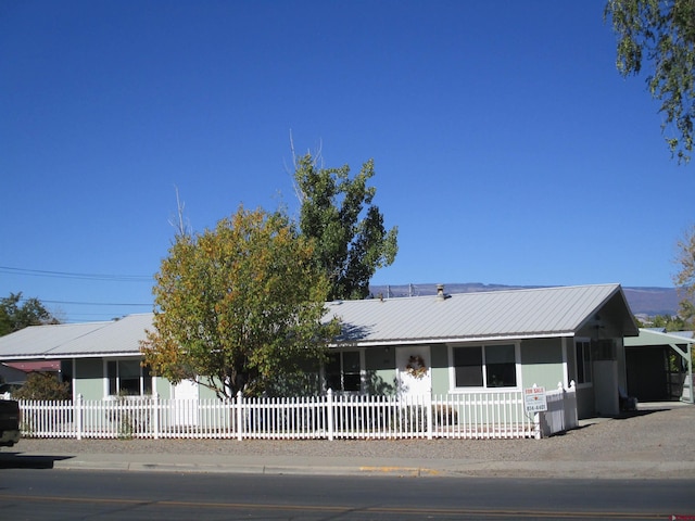 view of ranch-style house