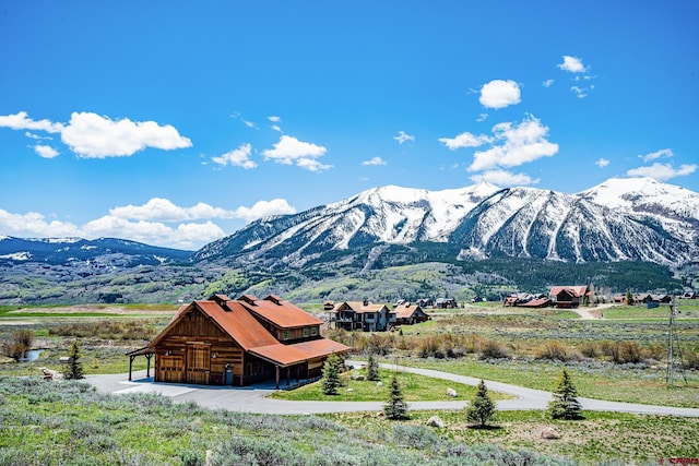mountain view