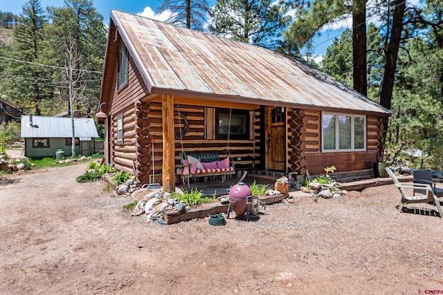 view of property exterior