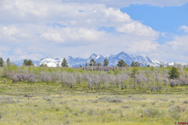 view of mountain view