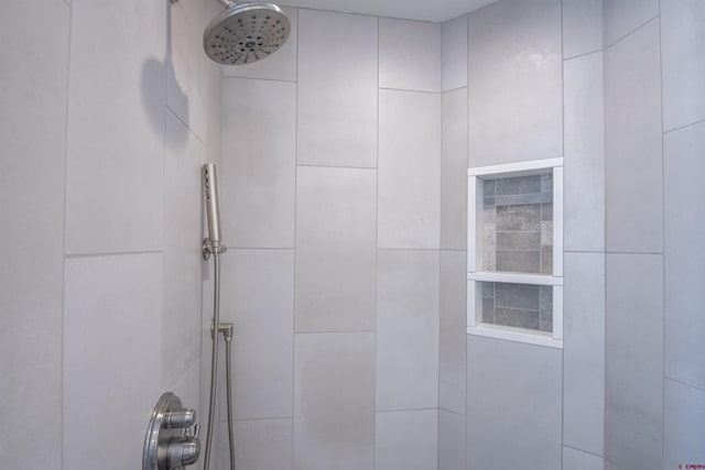 details with walk in shower