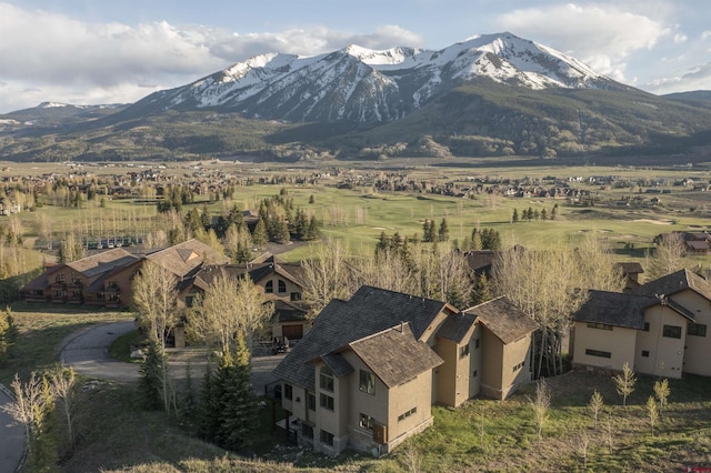 view of mountain feature