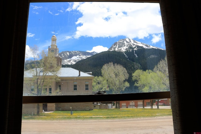 view of property view of mountains