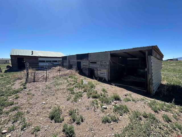 view of shed / structure