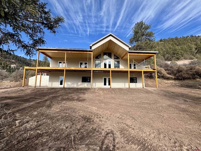 view of rear view of house