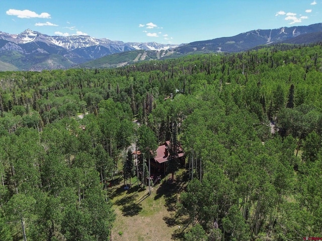 47 High Noon Ln, Telluride, CO 81435 - view of mountain background with a forest