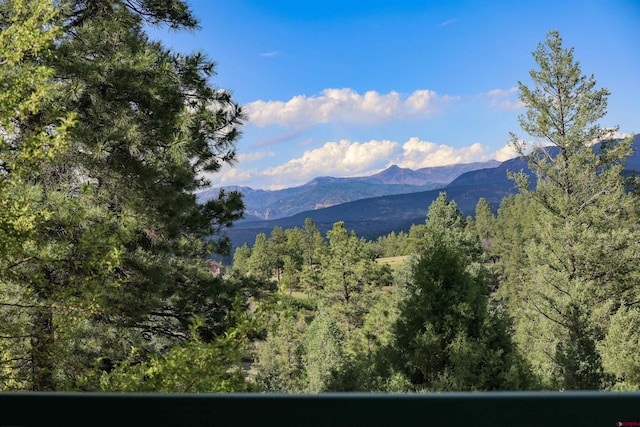 property view of mountains