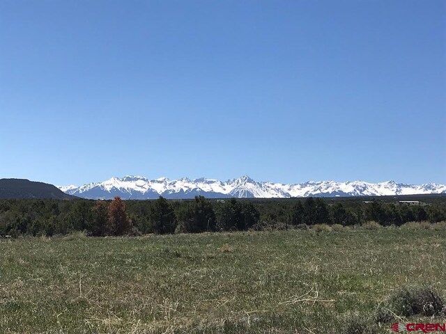 view of mountain feature