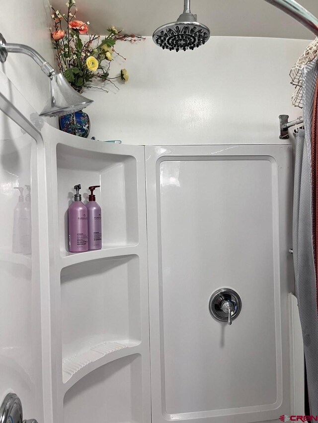 room details with walk in shower