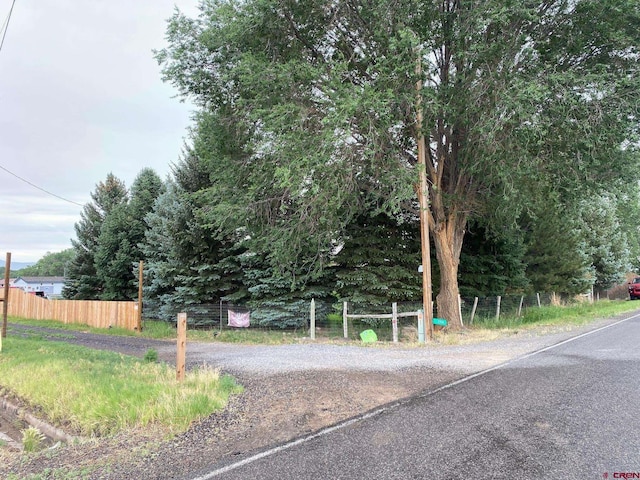 view of street