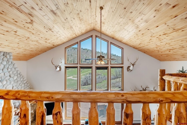 26 Severn Peak Rd, Bayfield, CO 81122 - detailed view of wood ceiling and a ceiling fan
