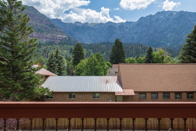 88 4th Ave Unit 3, Ouray, CO 81427 - view of mountain feature with a view of trees