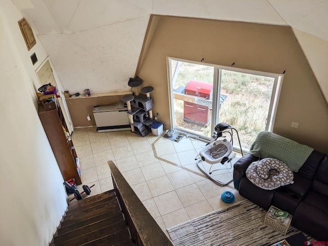 living room featuring hardwood / wood-style floors