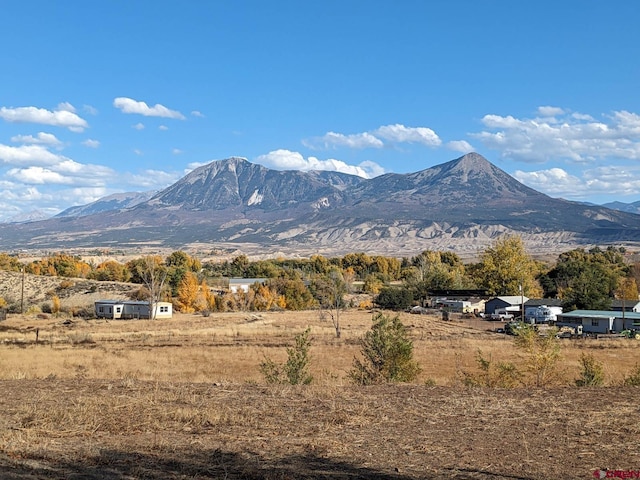 view of mountain feature