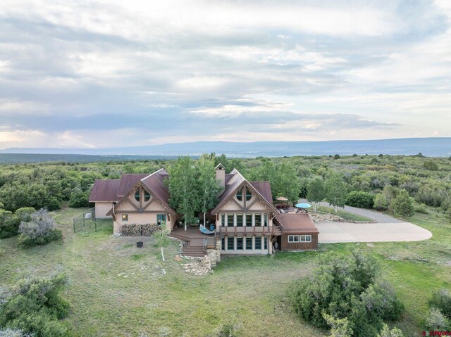 770 S Avalon Dr, Norwood, CO 81423 - bird's eye view featuring a wooded view
