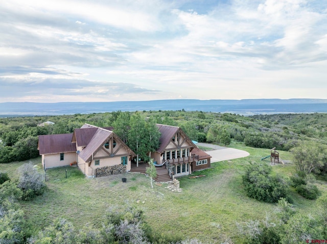 770 S Avalon Dr, Norwood, CO 81423 - bird's eye view featuring a wooded view