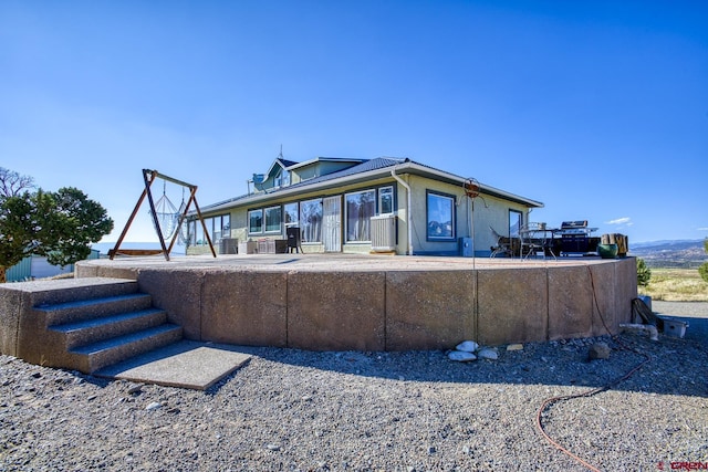 view of rear view of house