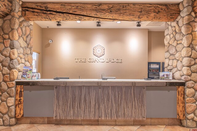 view of welcome area