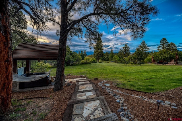 387 Bristlecone Dr, Pagosa Springs, CO 81147 - view of yard with cooling unit