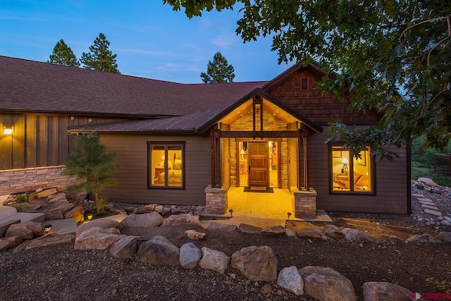 view of craftsman-style house