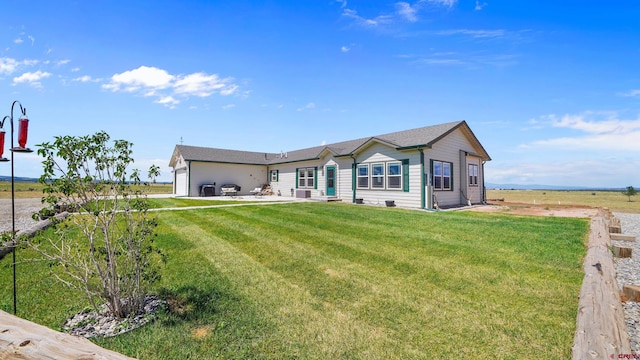 37105 Ii Rd, Redvale, CO 81431 - ranch-style house with a front lawn