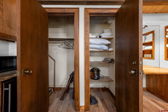 view of closet