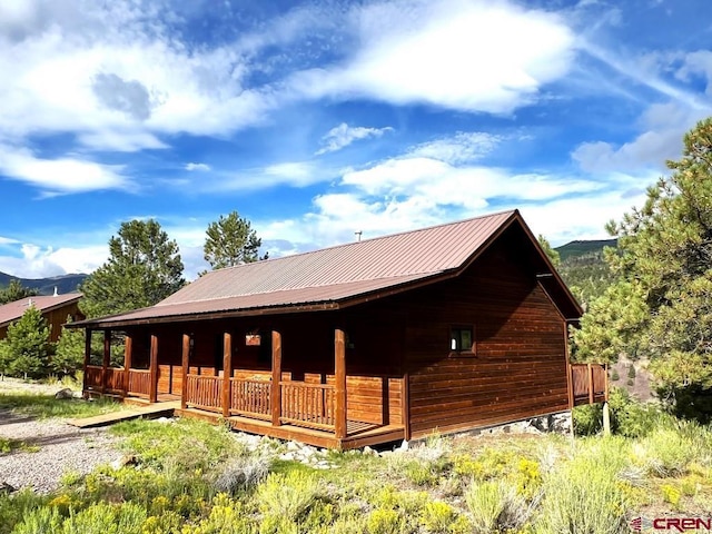 view of stable