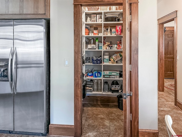 view of pantry