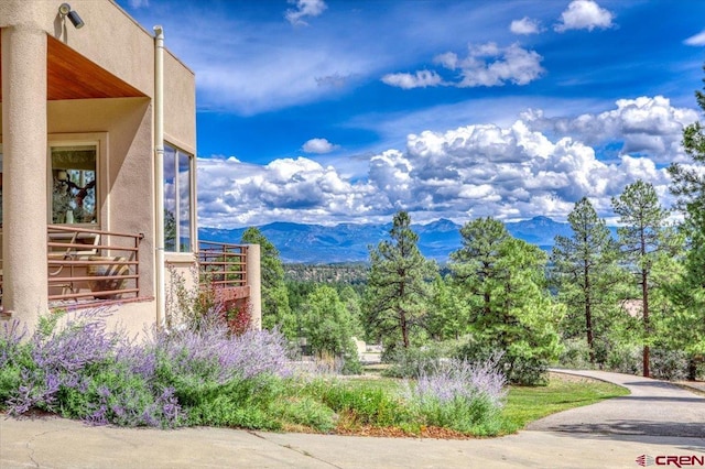 property view of mountains