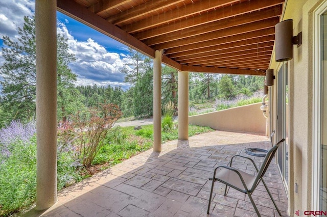 view of patio / terrace