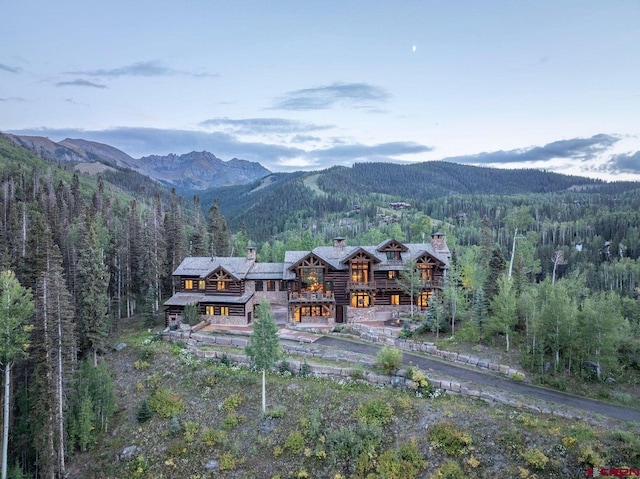 property view of mountains