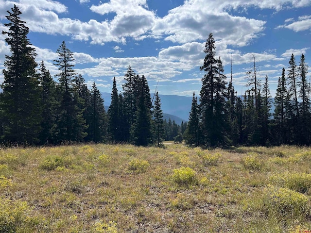 view of mountain feature