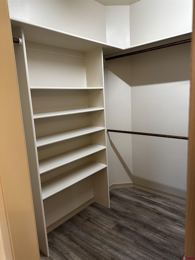 1427 Rainier Ln, Delta, CO 81416 - spacious closet with dark wood-style floors