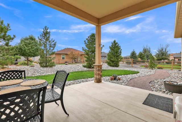 view of patio / terrace