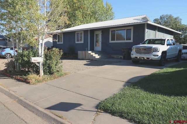 view of ranch-style house