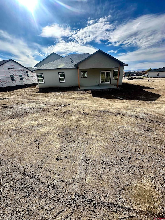 view of rear view of property