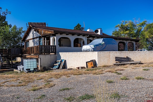 view of home's exterior