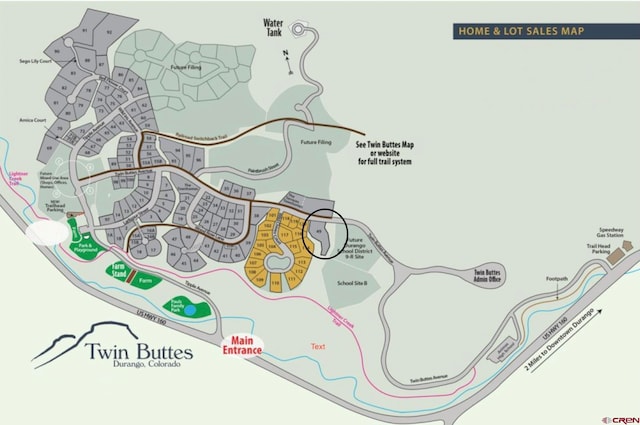 867 Twin Buttes Ave, Durango CO, 81301 land for sale